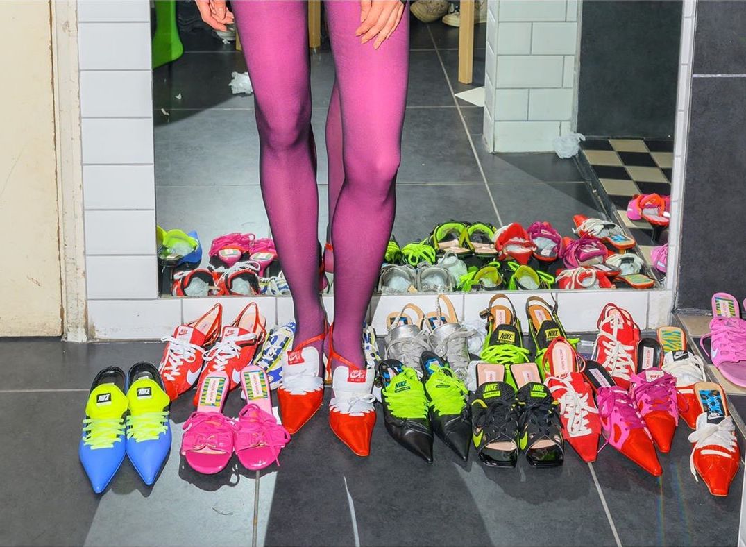 nike kitten heels